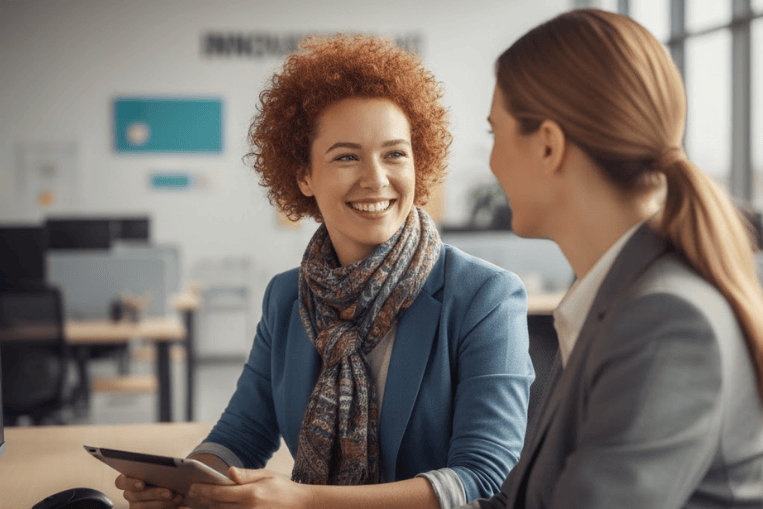 two-women-conversating